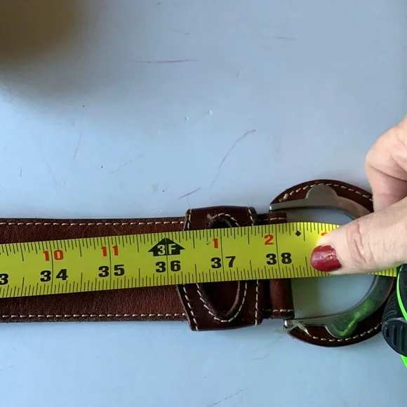 Letter brown belt - Picture 3 of 6